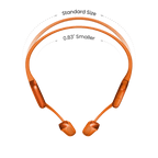 Shokz OpenRun Pro 2 S820 Bone Conduction Headphones - Orange - D Byk Store