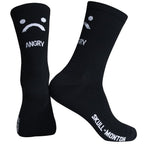 Skull Monton Angry Socks - Black - D Byk Store
