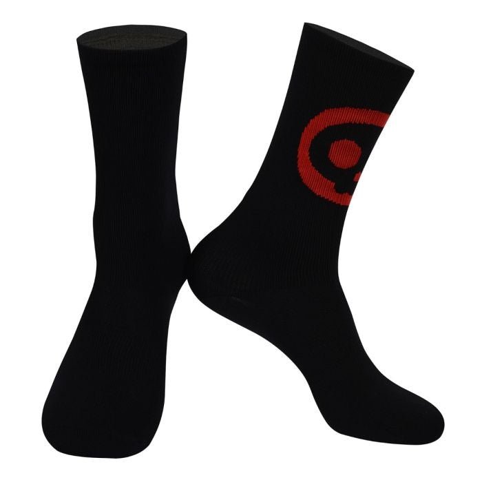 Skull Monton Cycling Socks - Red - D Byk Store