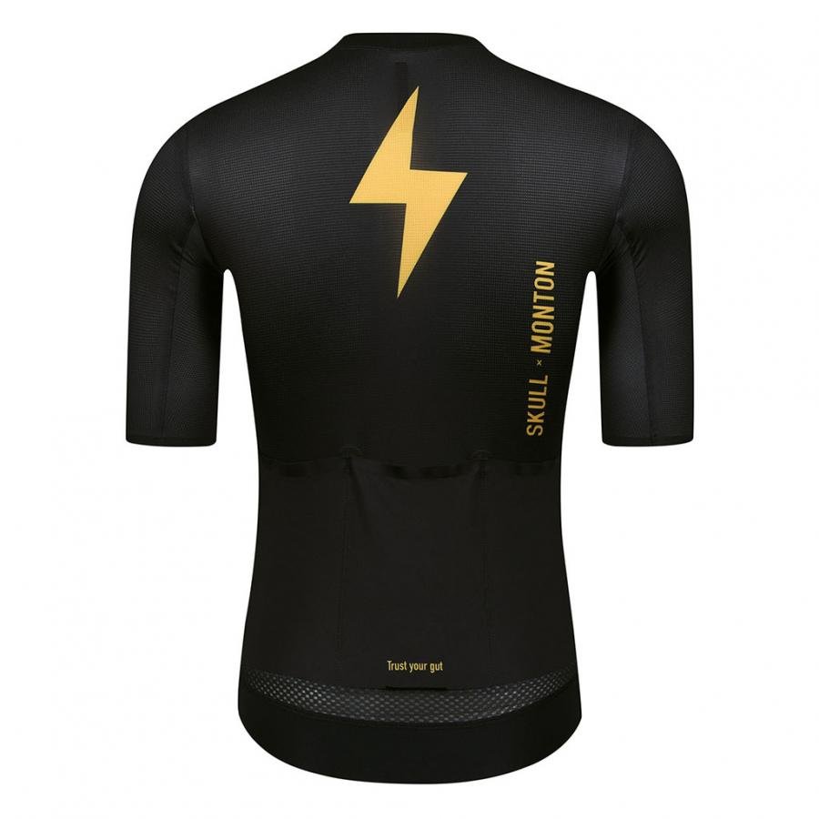 Skull Monton Energy Jersey-Black - D Byk Store