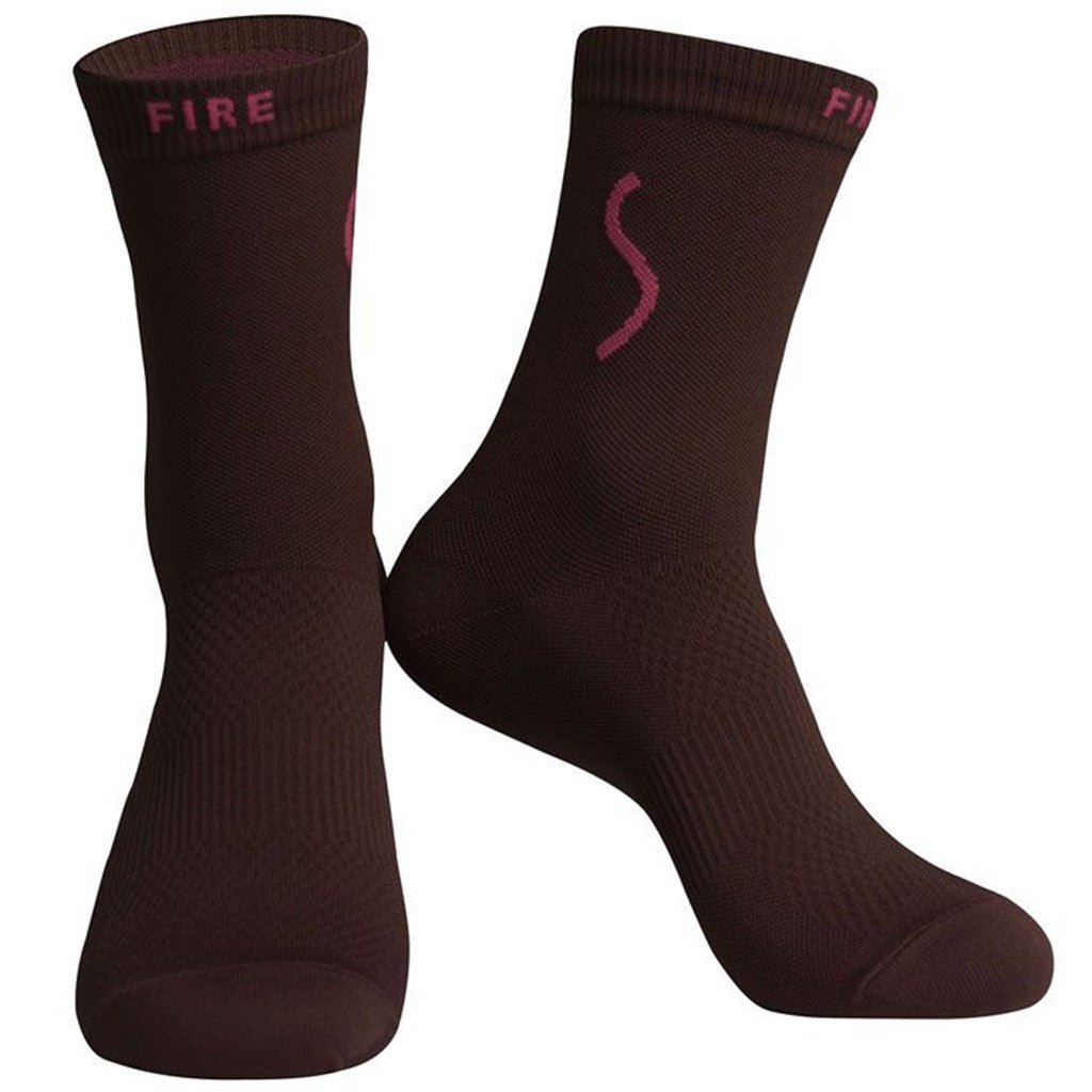 Skull Monton Fire Socks - Red - D Byk Store