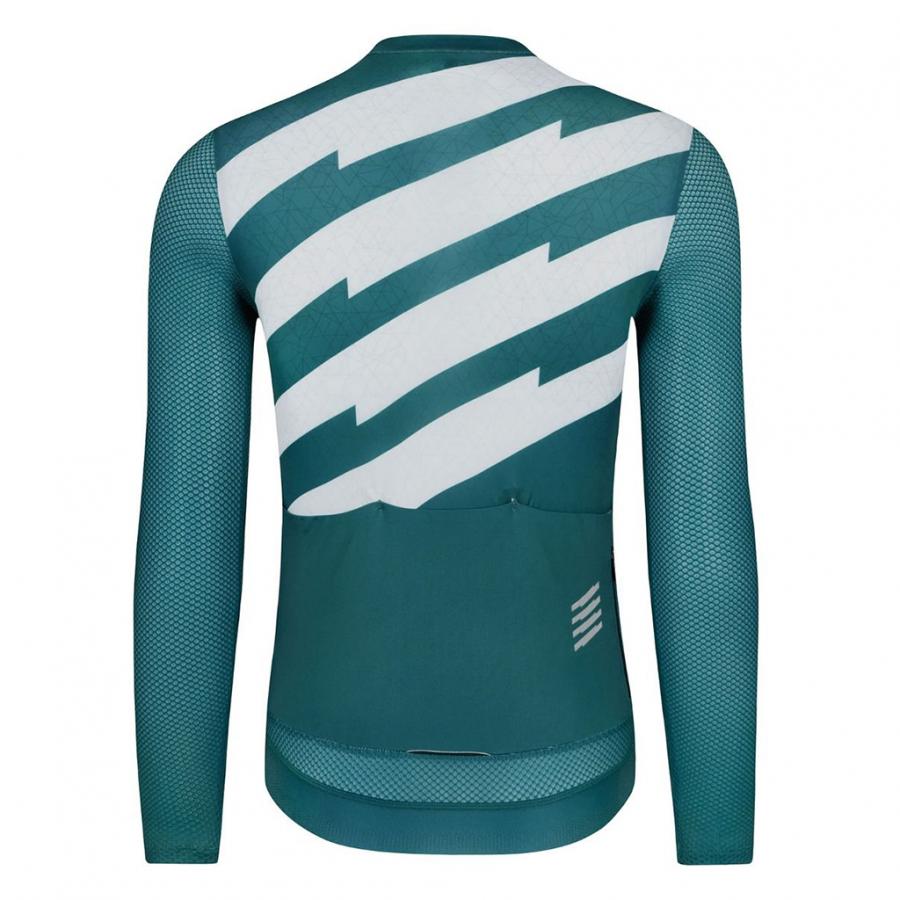 Skull Monton Friday Long Sleeve Jersey-Pine Green - D Byk Store