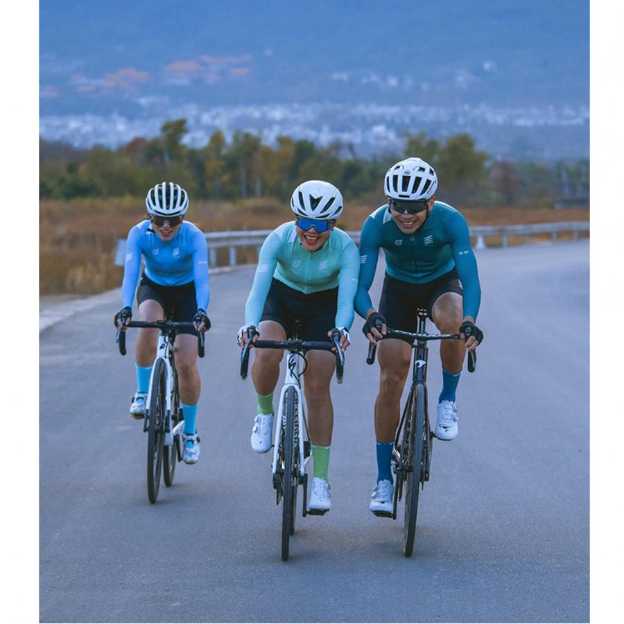 Skull Monton Friday Long Sleeve Jersey-Pine Green - D Byk Store