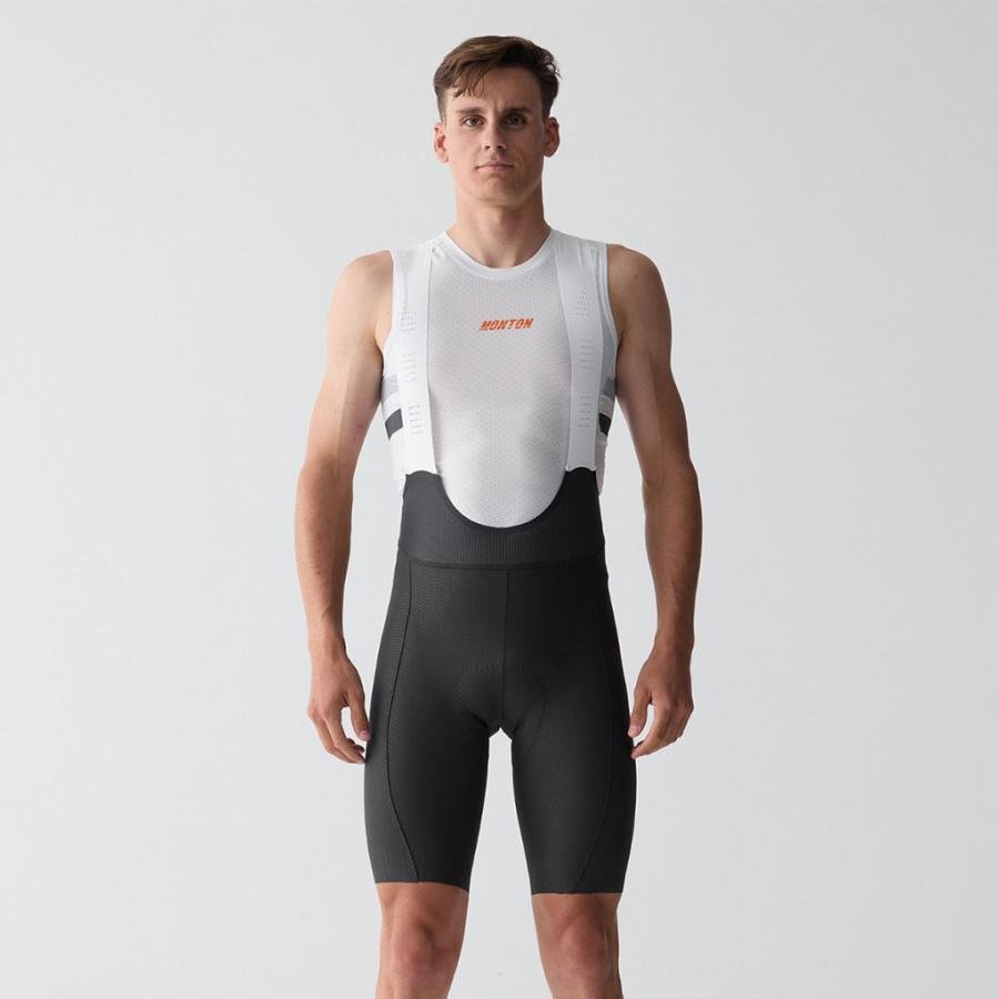 Skull Monton Minima Pro Bibshorts-Black - D Byk Store