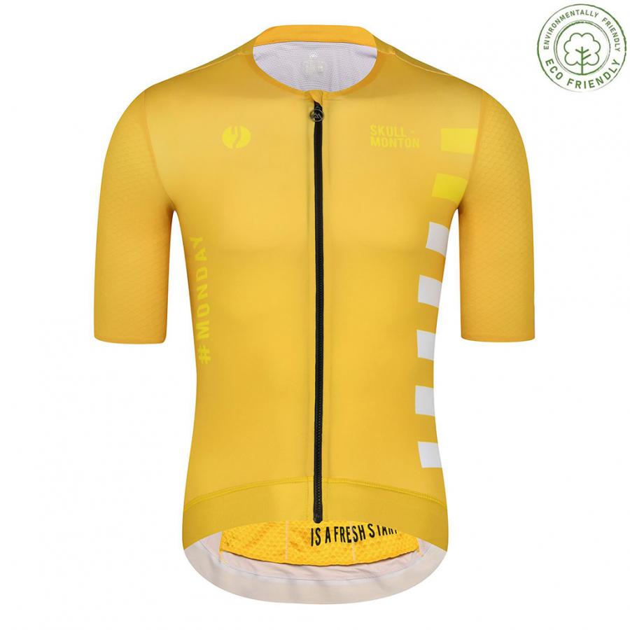 Skull Monton Monday II Jersey-Yellow - D Byk Store
