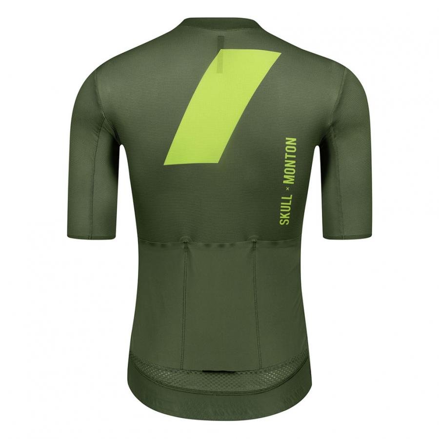 Skull Monton No.1 Aloe Vera Jersey-Green - D Byk Store