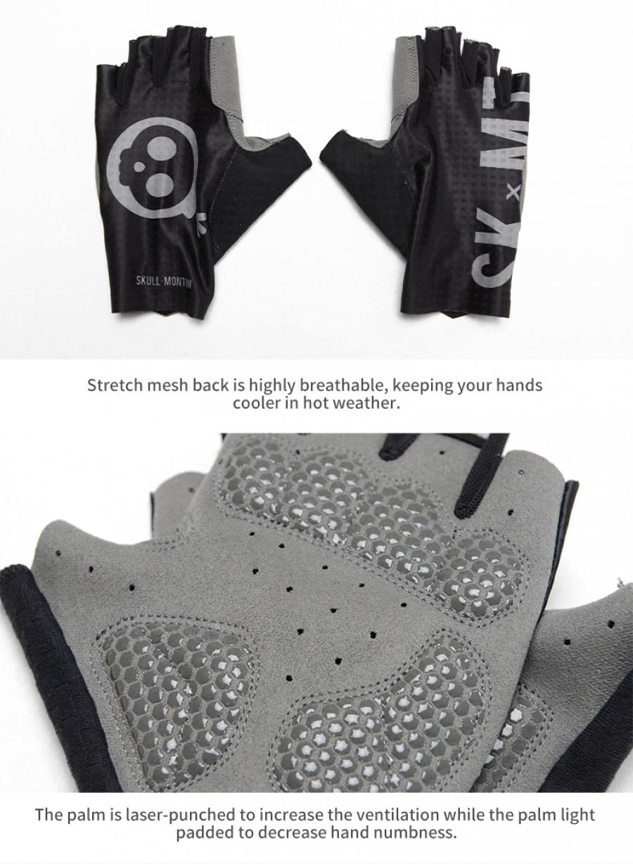 Skull Monton SKMT Gloves - Black - D Byk Store