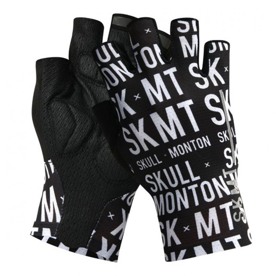 Skull Monton SKMT Gloves-Black/White - D Byk Store