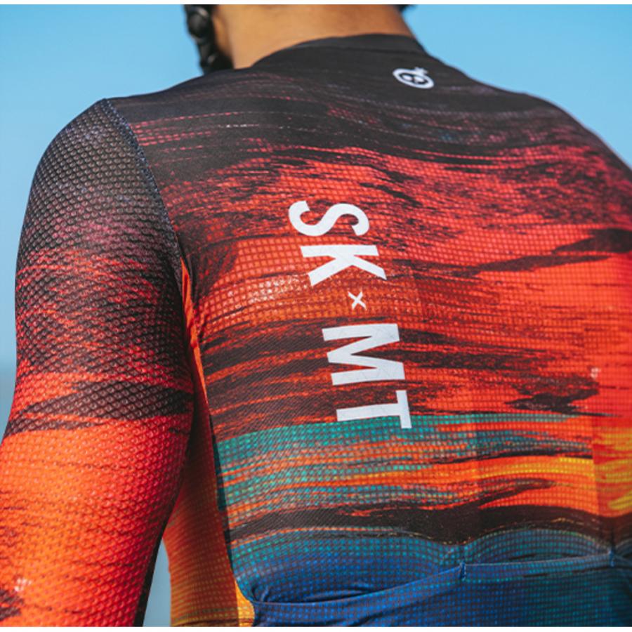Skull Monton Sunset Long Sleeve Jersey - D Byk Store