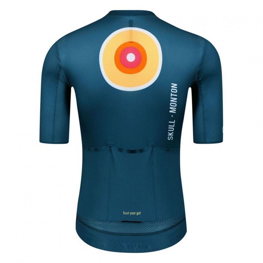 Skull Monton Target Jersey-Blue - D Byk Store