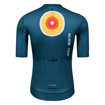 Skull Monton Target Jersey-Blue - D Byk Store