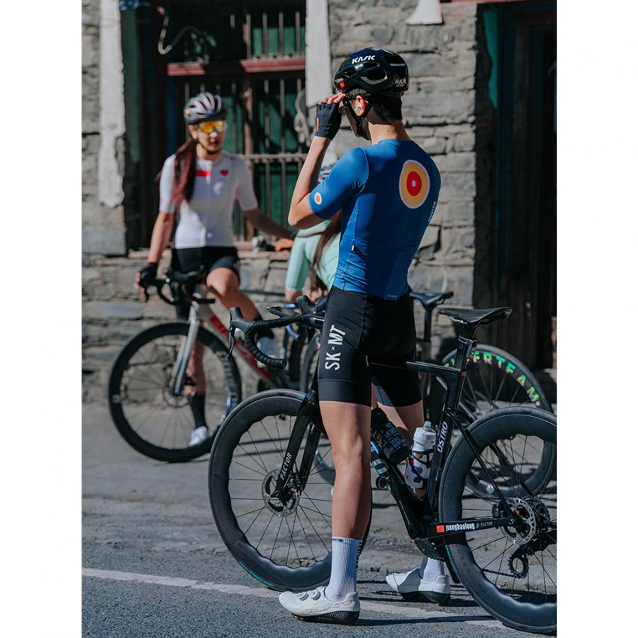 Skull Monton Target Jersey-Blue - D Byk Store