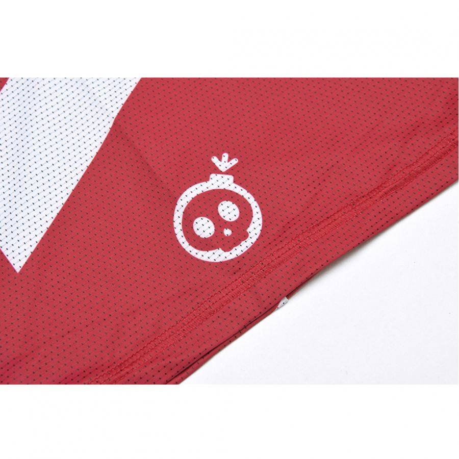Skull Monton Wednesday Bandana-Brick Red - D Byk Store
