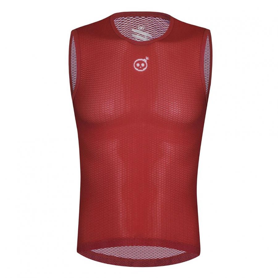 Skull Monton Wednesday Baselayer-Brick Red - D Byk Store