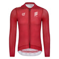 Skull Monton Wednesday Long Sleeve Jersey - Brick Red - D Byk Store