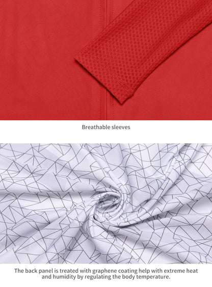 Skull Monton Wednesday Long Sleeve Jersey - Brick Red - D Byk Store