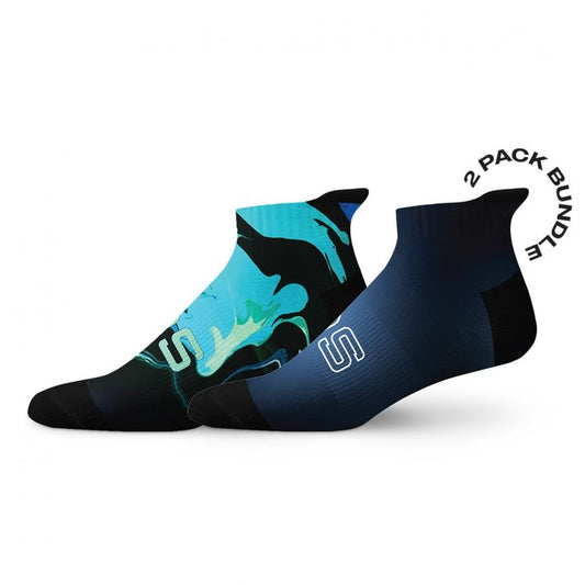 Sox Acid Wash Tab Combo Socks (Pack Of 2) - D Byk Store