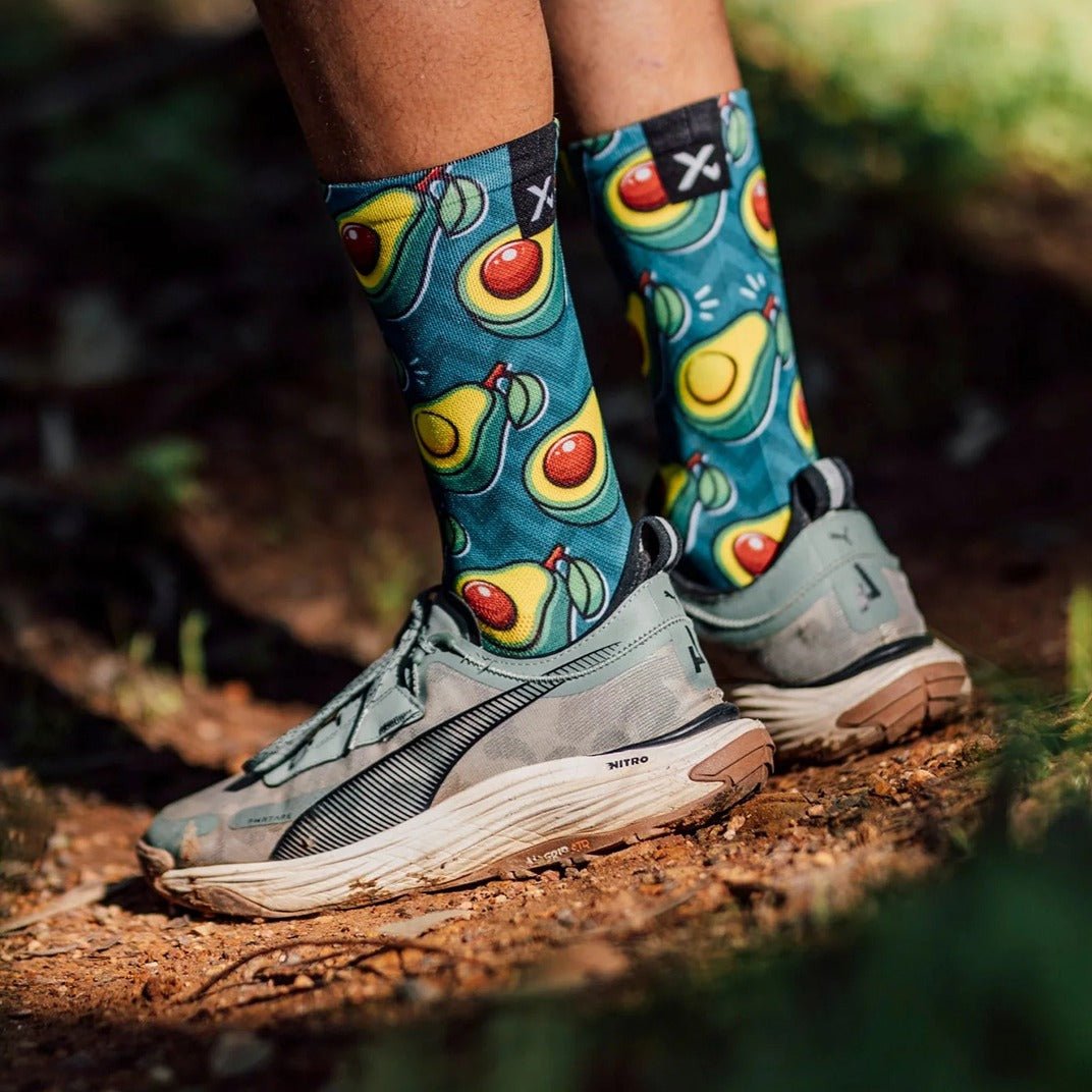Sox Avocado Running Crew Socks - D Byk Store
