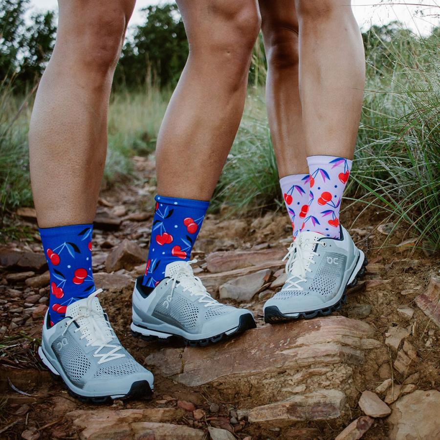 Sox Cherry Pink Casual Crew Socks - D Byk Store