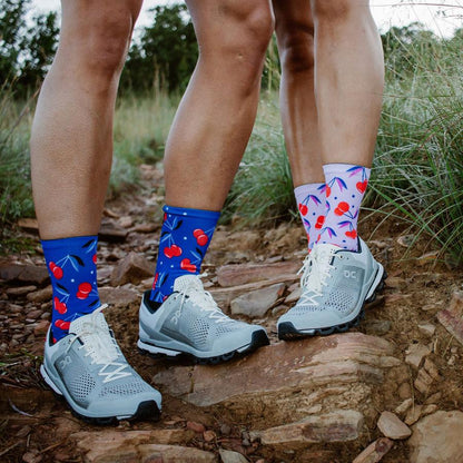 Sox Cherry Pink Casual Crew Socks - D Byk Store