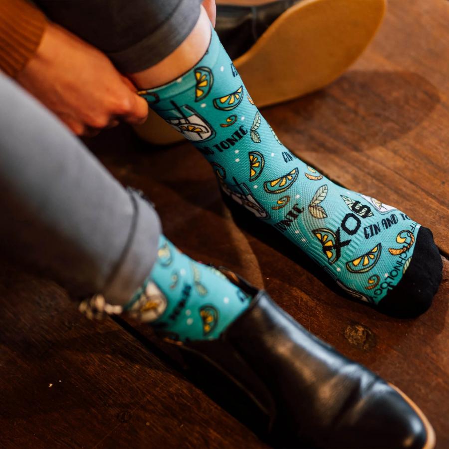 Sox Gin Casual Crew Socks - D Byk Store