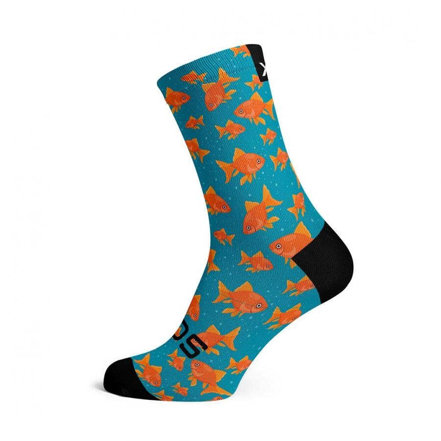 Sox Goldfish Casual Crew Socks - D Byk Store