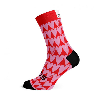 Sox Hearts Casual Crew Socks - D Byk Store