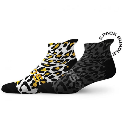 Sox Leopard Tab Combo Socks (Pack Of 2) - D Byk Store