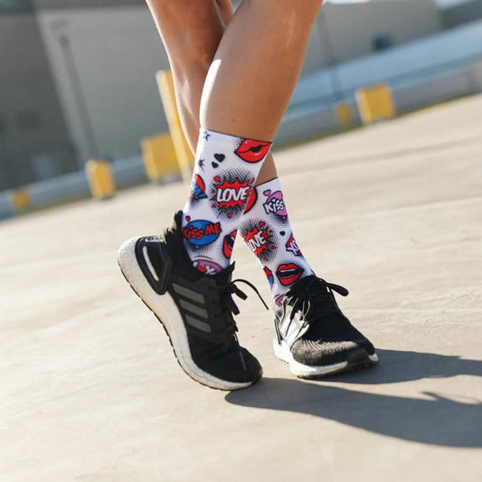 Sox Love Struck Casual Crew Socks - D Byk Store