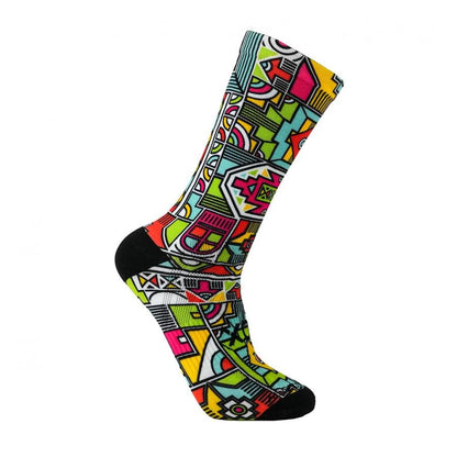 Sox Ndebele 2.0 Heritage Crew Socks - D Byk Store