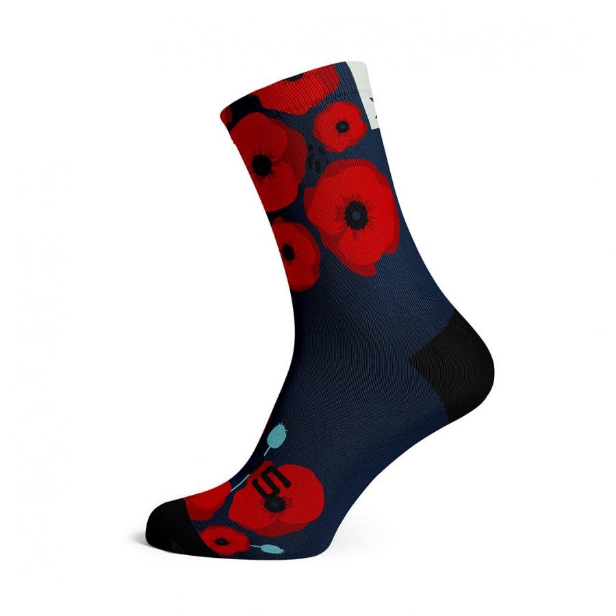 Sox Poppy Running Crew Socks - D Byk Store