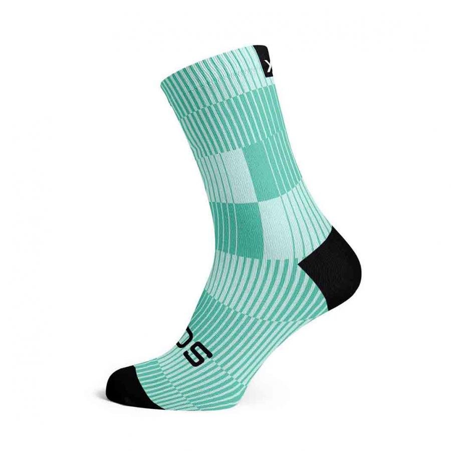 Sox Slight Turquoise Minimalist Crew Socks - D Byk Store