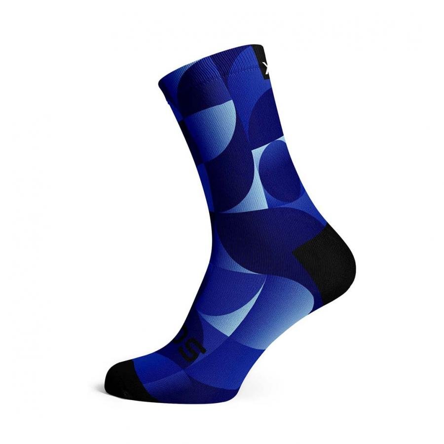 Sox Solid Royal Blue Casual Crew Socks - D Byk Store