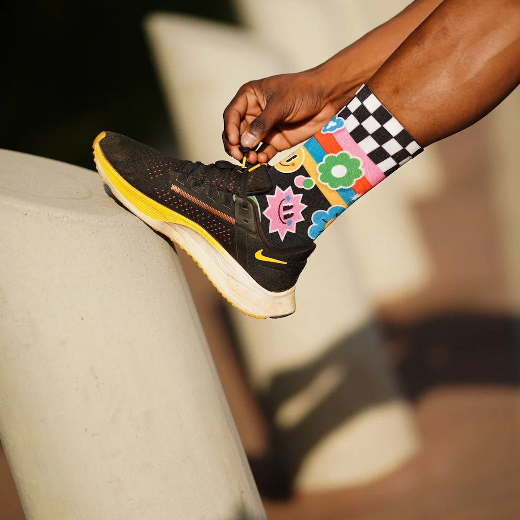 Sox Sticker Casual Crew Socks - D Byk Store