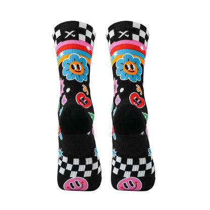 Sox Sticker Casual Crew Socks - D Byk Store