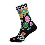 Sox Sticker Casual Crew Socks - D Byk Store