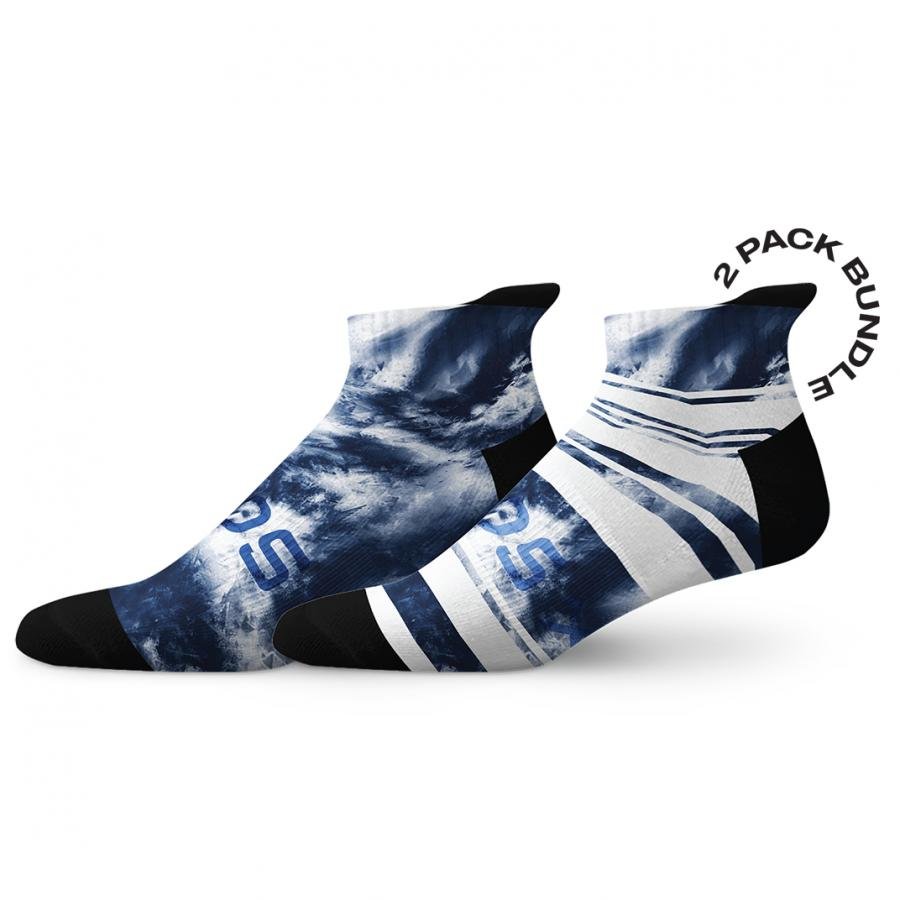 Sox Tie Dye Tab Combo Socks (Pack Of 2) - D Byk Store