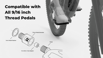 SPE - 1 Pedal Extenders 17mm - D Byk Store