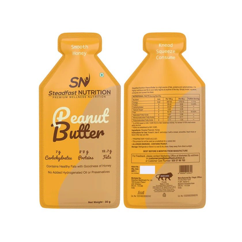 Steadfast Nutrition Honey Peanut Butter - Smooth - D Byk Store