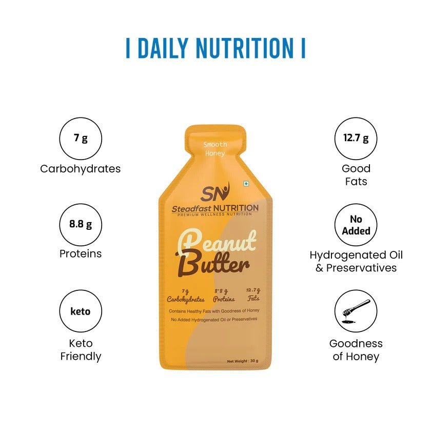 Steadfast Nutrition Honey Peanut Butter - Smooth - D Byk Store