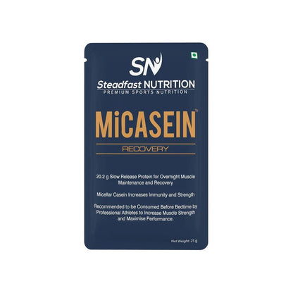 Steadfast Nutrition MiCASEIN – Night Recovery Protein (25g Sachet) - D Byk Store
