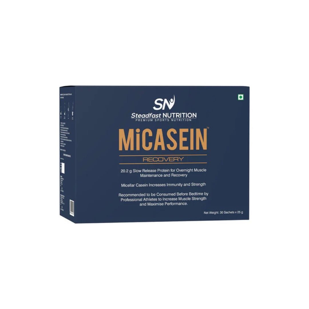 Steadfast Nutrition MiCASEIN – Night Recovery Protein (25g Sachet) - D Byk Store