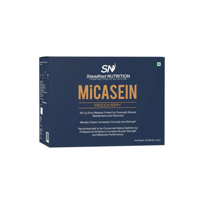 Steadfast Nutrition MiCASEIN – Night Recovery Protein (25g Sachet) - D Byk Store