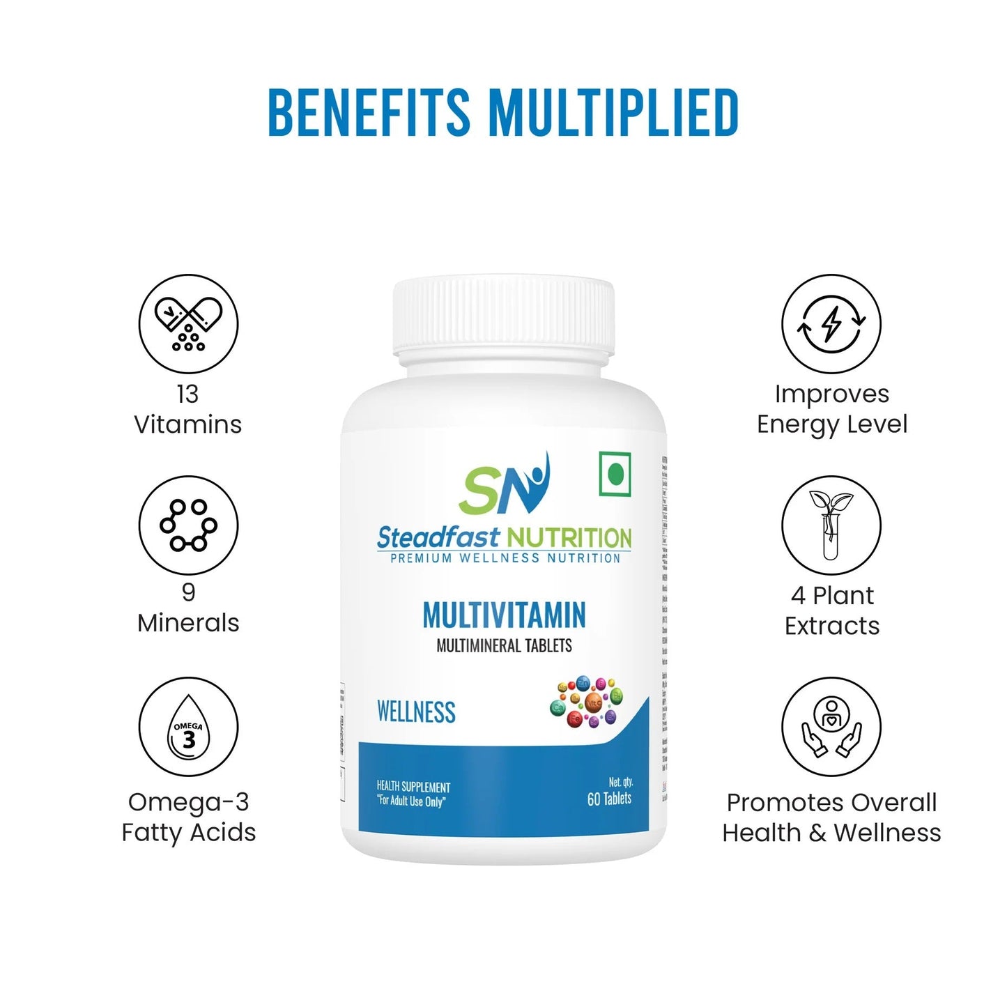 Steadfast Nutrition Multivitamin Tablet - D Byk Store