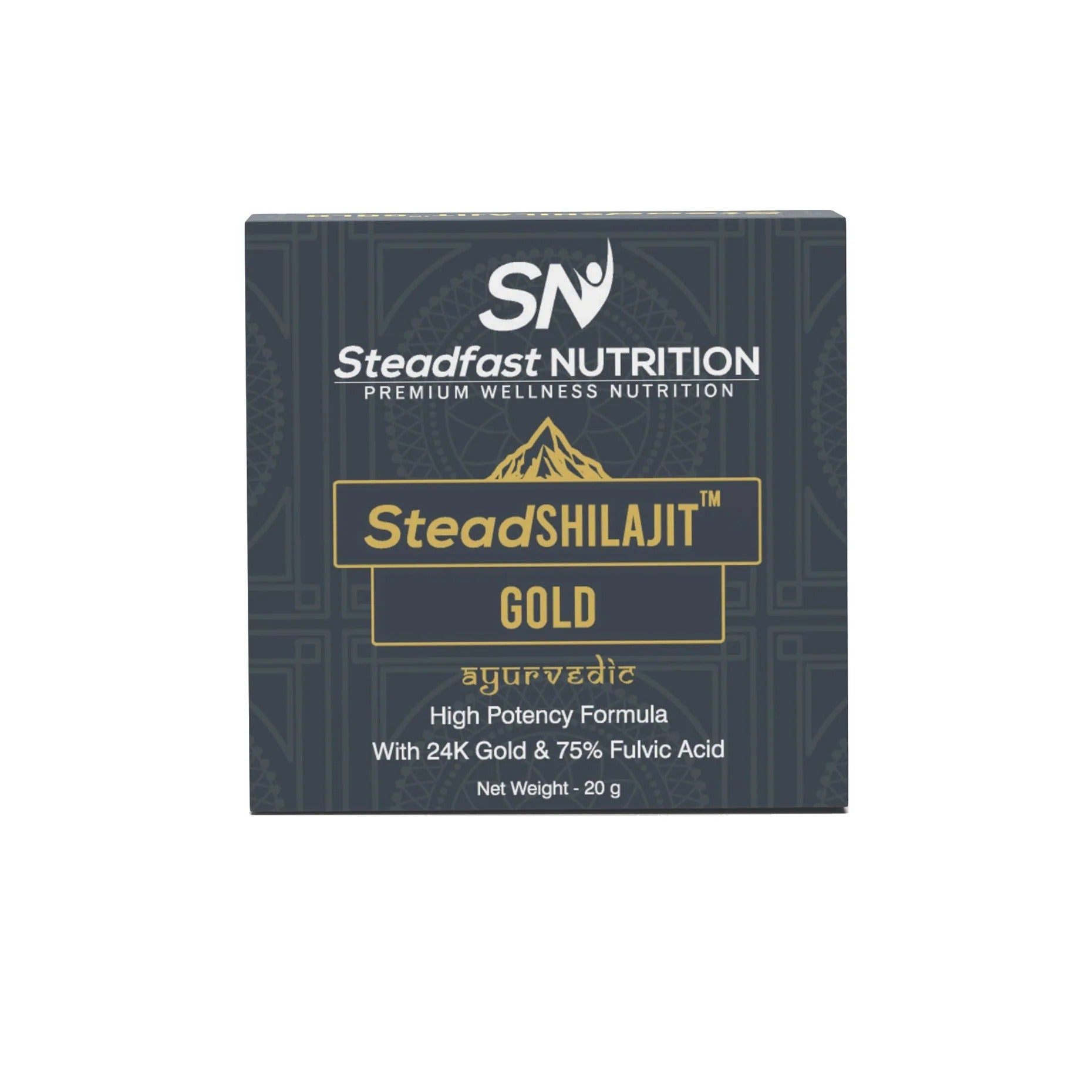 Steadfast Shilajit Gold - 20 Gram - D Byk Store