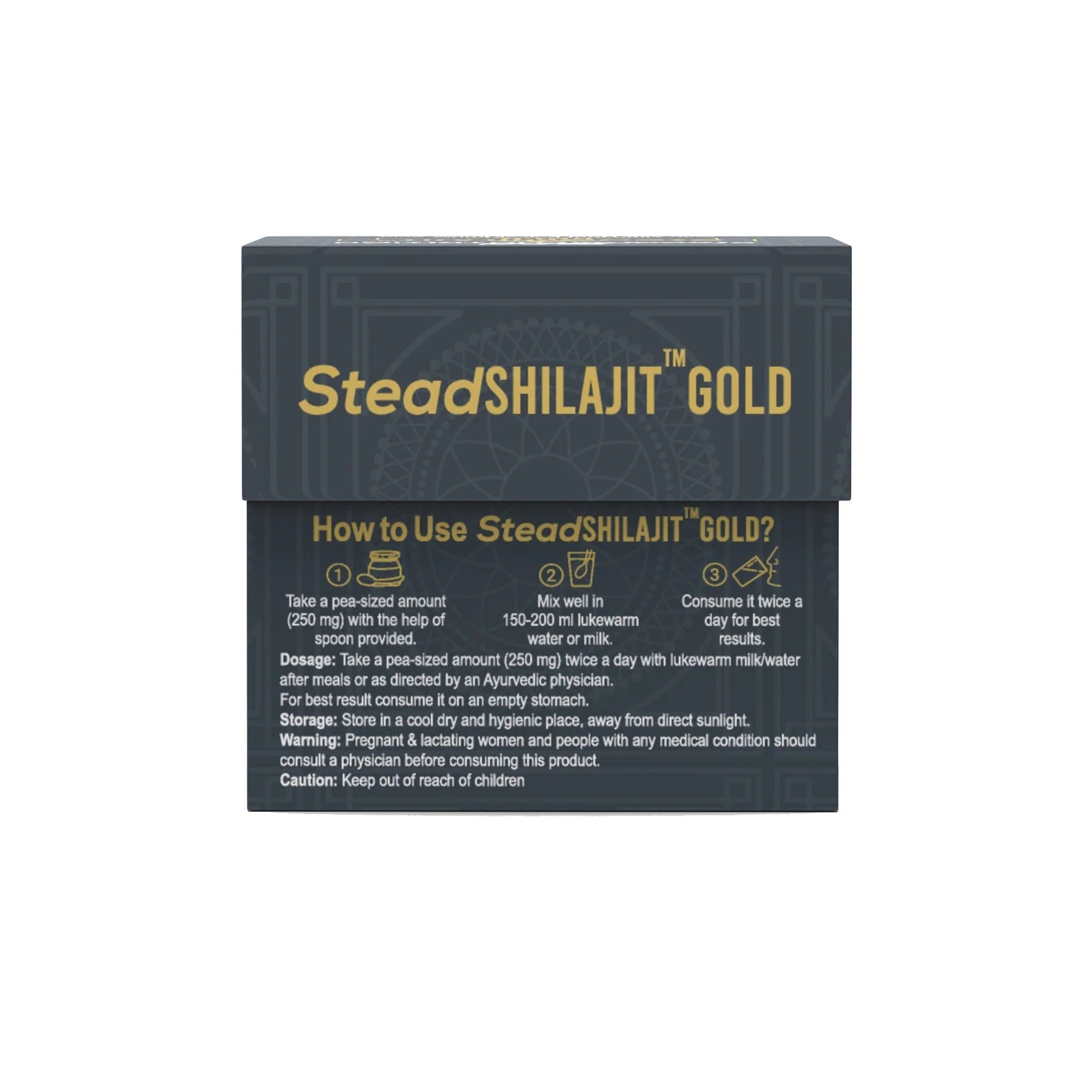 Steadfast Shilajit Gold - 20 Gram - D Byk Store