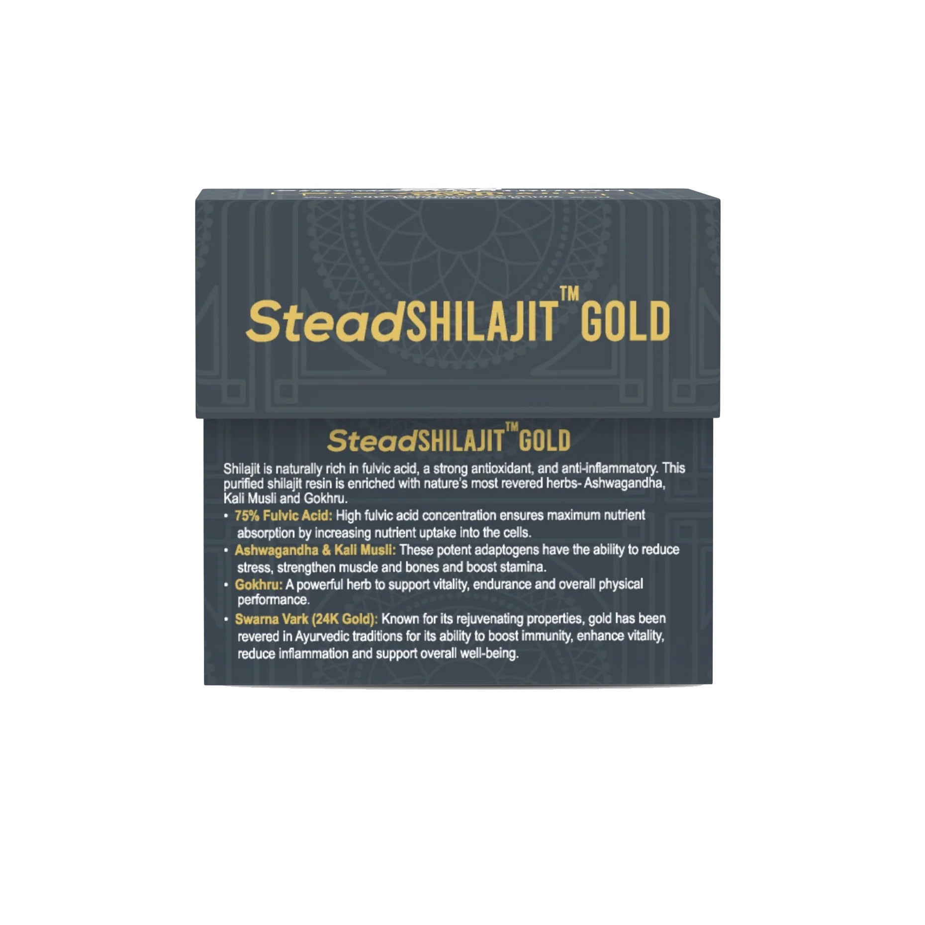 Steadfast Shilajit Gold - 20 Gram - D Byk Store