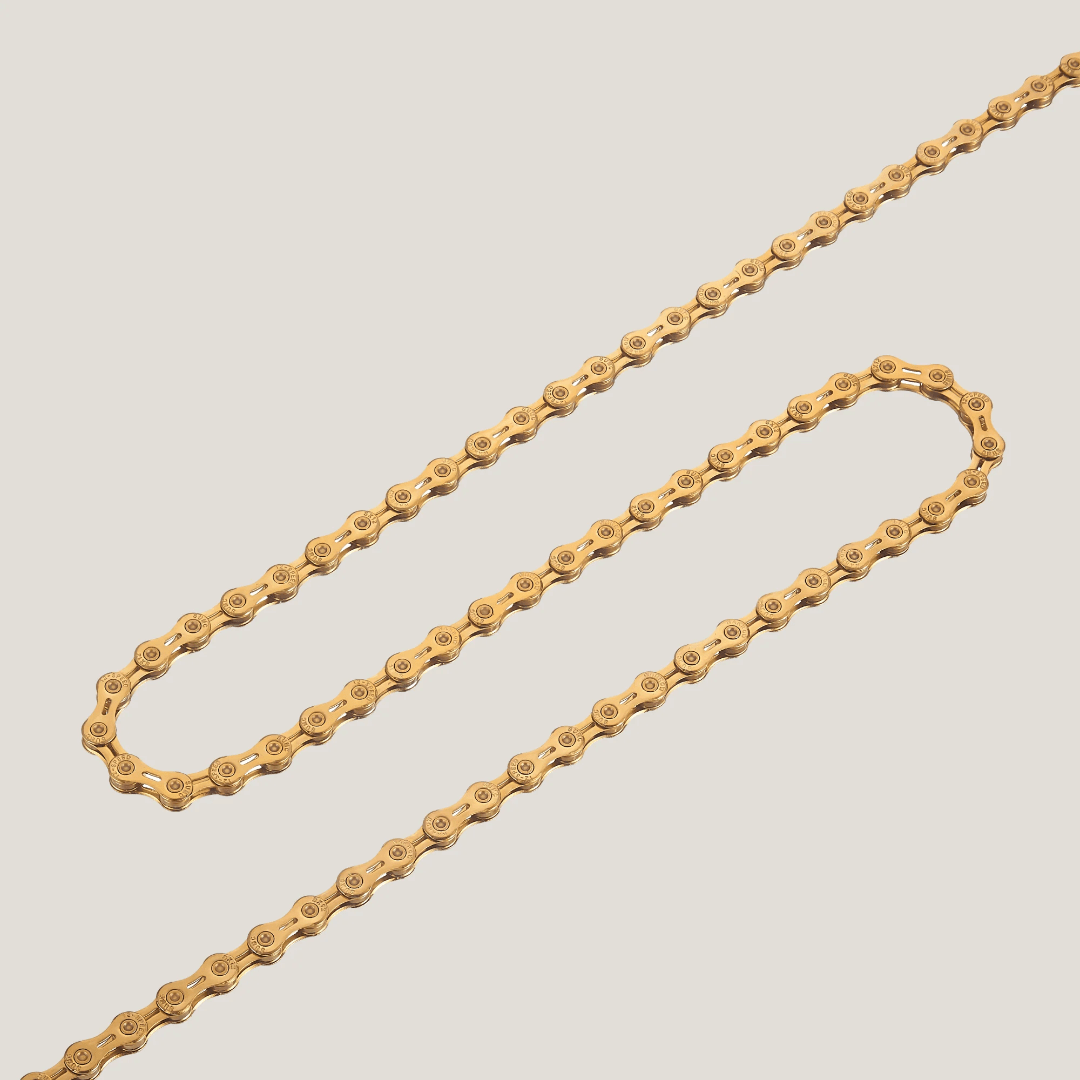 SUMC 12 Speed EL Chain – Shimano/SRAM | Aurum (Gold) - D Byk Store