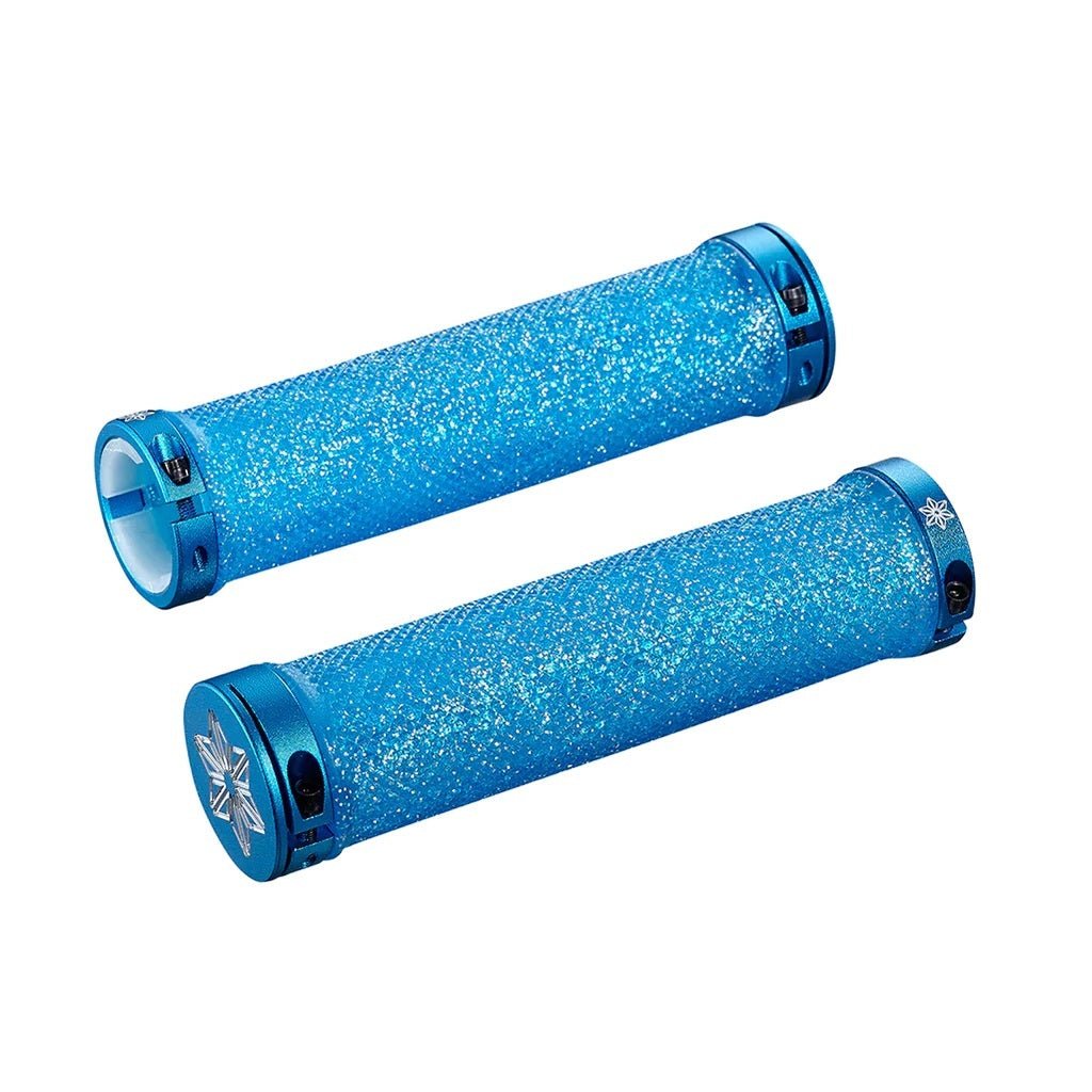 Supacaz Diamond Kush Grip – Neon Blue - D Byk Store