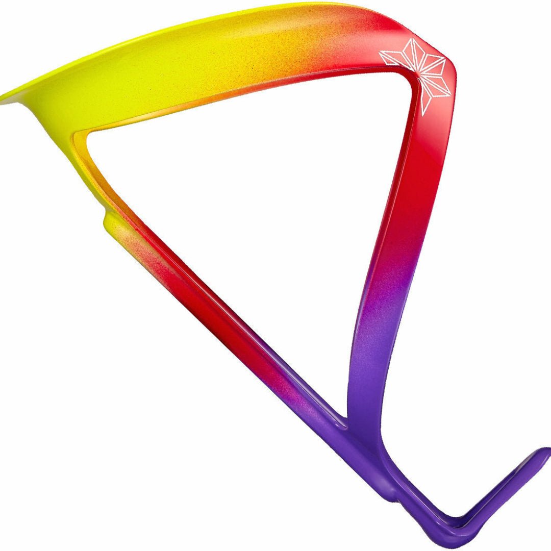 Supacaz Fly Cage Limited Edition - Neon Purple/Red/Yellow - D Byk Store